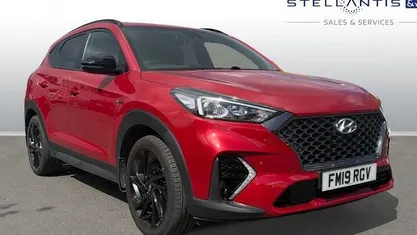 Used Hyundai Tucson N Line 177 HP (130 kW) 2019 Red SUV