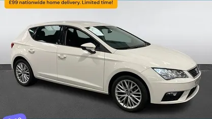 Used Seat Leon SE Dynamic 116 HP (85 kW) 2020 White Hatchback