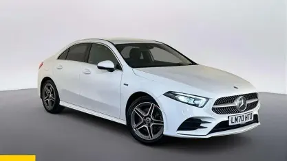 Usado Mercedes A250 AMG line 218 HP (160 kW) 2020 Branco Sedan
