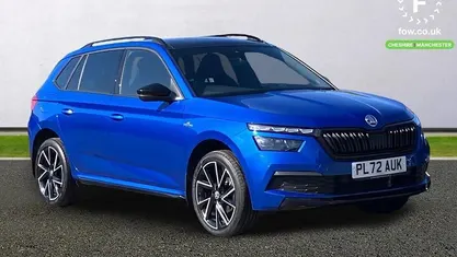 Begagnad Skoda Kamiq Monte Carlo 150 HK (110 kW) 2023 Blå SUV
