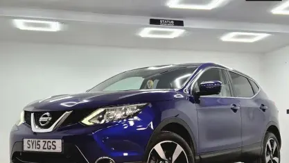 Used Nissan Qashqai N-TEC 116 HP (85 kW) 2015 Blue SUV