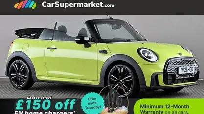 Used Mini Cooper Cabriolet Sport 136 HP (100 kW) 2021 Yellow Cabriolet