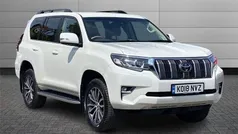 Pearl white Used 2018 Toyota Land Cruiser SUV | £46,295 (Good price)
