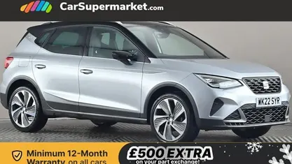 Silver Used 2022 Seat Arona FR Sport SUV | £11,197 (Fair price)