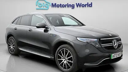 Used Mercedes EQC400 AMG line 300 kW (408 HP) 2022 Grey SUV