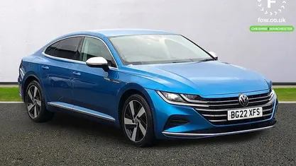 Used VW Arteon Elegance 150 HP (110 kW) 2022 Blue Hatchback