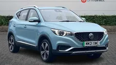 Metallic laser blue Used 2020 MG ZS Exclusive Sedan | £10,458 (Fair price)