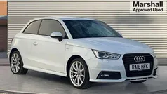 White Used 2016 Audi A1 S-Line Hatchback | £10,230 (Fair price)