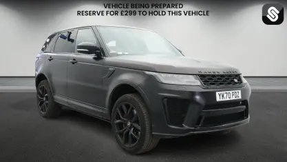 Używany Land Rover Range Rover Sport SVR 575 KM (422 kW) 2019 Czarny SUV