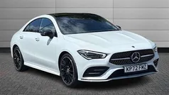White Used 2022 Mercedes CLA220 AMG Line Premium Plus Sedan | £29,495 (Fair price)