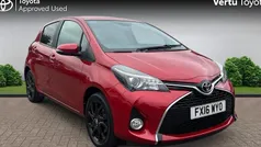 Red Used 2016 Toyota Yaris Design Hatchback | £7,800 (Fair price)