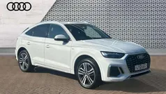 White Used 2021 Audi Q5 Sportback S-Line SUV | £31,450 (Fair price)