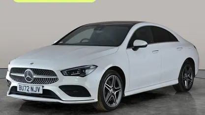 Used Mercedes CLA250e AMG Line Premium Plus 218 HP (160 kW) 2022 White Sedan