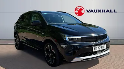 Used Vauxhall Grandland X Ultimate 131 HP (96 kW) 2023 Black SUV