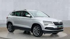 Brilliant silver metallic Used 2019 Skoda Karoq SE L SUV | £13,700 (Fair price)