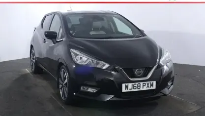 Used Nissan Micra S 90 HP (66 kW) 2018 Black Hatchback