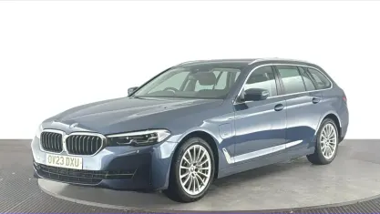 Used BMW 530e Comfort Edition 292 HP (214 kW) 2023 Blue Estate