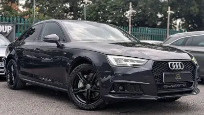 Used Audi A4 S-Line 190 HP (139 kW) 2016 Blue Sedan