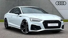 White Used 2023 Audi A5 Black Edition Coupe | £29,095 (Fair price)