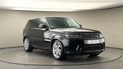 Used Land Rover Range Rover Sport Dynamic 404 HP (297 kW) 2021 Santorini black SUV