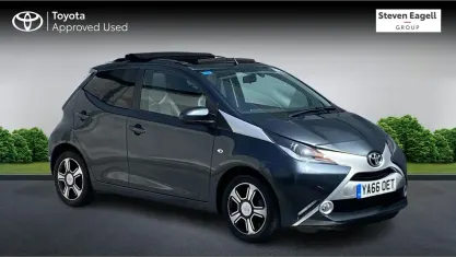 Used Toyota Aygo X-clusiv 69 HP (50 kW) 2016 Grey Hatchback