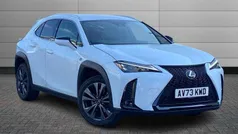 F sport white Used 2023 Lexus UX 250h Sport Design Packet SUV | £26,045 (Fair price)