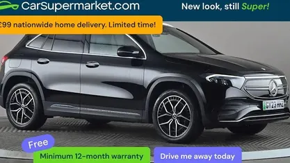 Used Mercedes EQA300 AMG Line Premium 167 kW (228 HP) 2023 Black SUV