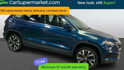 Used Skoda Karoq SE L 150 HP (110 kW) 2023 Blue SUV