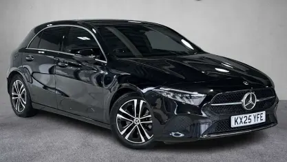 Used Mercedes A180 136 HP (100 kW) 2025 Black Hatchback