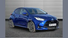Blue Used 2022 Toyota Yaris Hybrid Design Hatchback | £18,095 (Fair price)