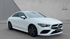 White Used 2021 Mercedes CLA220 AMG line Sedan | £24,180 (Fair price)
