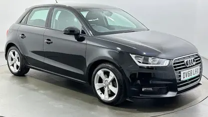 Used Audi A1 Sportback Sport 125 HP (91 kW) 2018 Black Hatchback