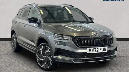 Grey Used 2024 Skoda Karoq SportLine SUV | £20,046 (Fair price)