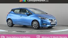 Blue Used 2021 Nissan Micra Acenta Hatchback | £11,497 (Fair price)
