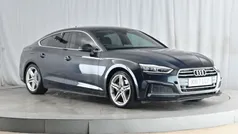 Blue Used 2017 Audi A5 Sportback S-Line Coupe | £12,399 (Fair price)