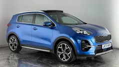 Blue Used 2021 Kia Sportage 4 SUV | £19,050 (Good price)