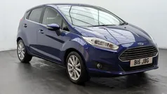 Blue Used 2015 Ford Fiesta Titanium Hatchback | £9,950 (Fair price)