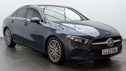 Blue Used 2022 Mercedes A200 Executive Sedan | £19,950 (Good price)