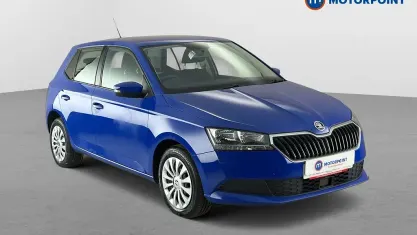 Used Skoda Fabia 60 HP (44 kW) 2019 Blue Hatchback