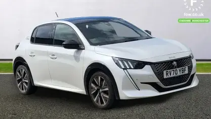 Used Peugeot 208 GT-line 131 HP (96 kW) 2020 White Hatchback