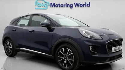 Used Ford Puma Titanium 125 HP (91 kW) 2022 Blue SUV