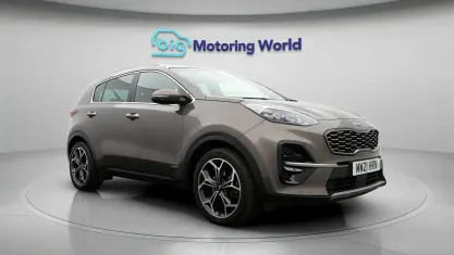 Used Kia Sportage GT-Line S 177 HP (130 kW) 2021 Brown SUV