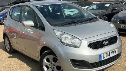 Used Kia Venga 90 HP (66 kW) 2014 Silver Hatchback