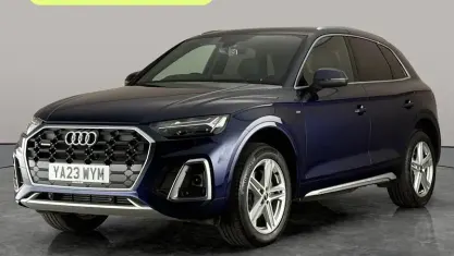 Used Audi Q5 S-Line 265 HP (194 kW) 2023 Blue SUV