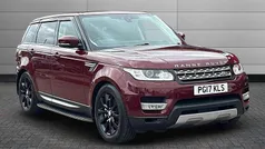 Montalcino red Used 2017 Land Rover Range Rover Sport HSE SUV | £22,490 (Fair price)