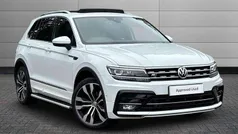 Pure white Used 2019 VW Tiguan SEL SUV | £25,250 (Fair price)