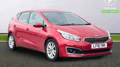 Usado Kia Ceed 136 HP (100 kW) 2018 Vermelho Citadino