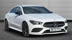 White Used 2022 Mercedes CLA200 AMG Line Premium Coupe | £25,750 (Fair price)