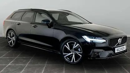Black Used 2021 Volvo V90 R-Design Estate | £17,595 (Good price)