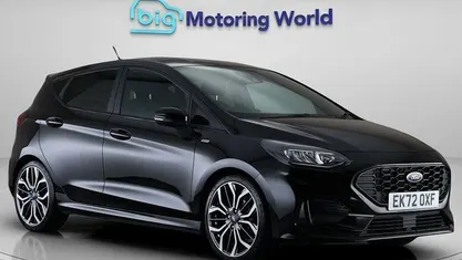 Used Ford Fiesta ST-Line X 125 HP (91 kW) 2021 Black Hatchback